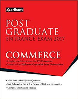 Arihant Post Graduate Entrance Examination Commerce